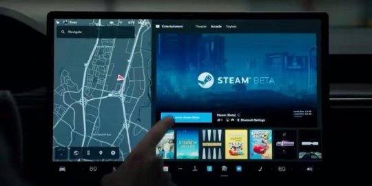 特斯拉＆Steam 马斯克站台：你甚至可以用车载设备玩老头环