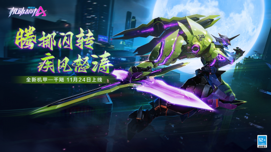 处变不惊 忍者之息 机动都市阿尔法全新原创机甲【千飓】今日上线(图1)