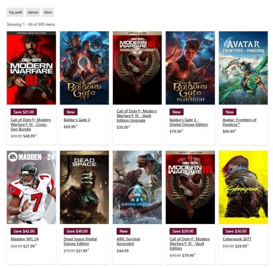 《博德之门3》已经是Xbox平台最畅销的游戏(图2)