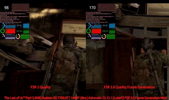 《最后的生还者》《死亡空间：重制版》FSR 3.0 MOD发布(图4)