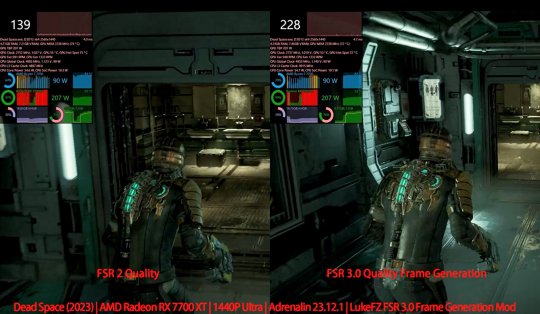 《最后的生还者》《死亡空间：重制版》FSR 3.0 MOD发布(图6)
