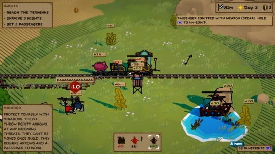 《铁轨快车》4月18日登陆Steam/Switch 火车建造经营(图2)