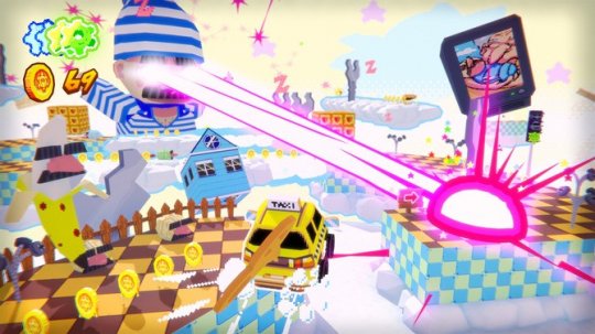《的士快跑》登陆Steam 复古风箱庭动作冒险(图3)